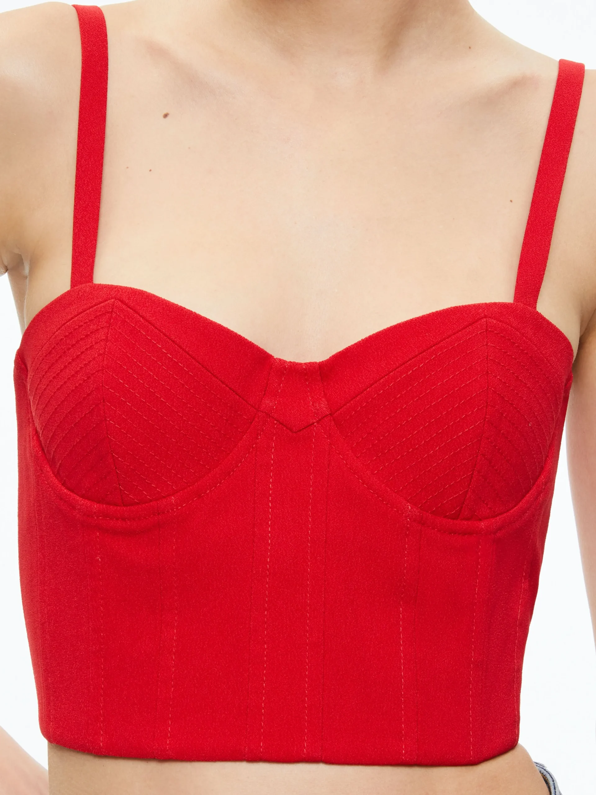 Alice and Olivia TOPS*ADARA BUSTIER TOP