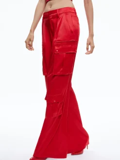 Alice and Olivia MATCHING SETS*ADARA BUSTIER TOP + JOETTE LOW RISE CARGO PANT