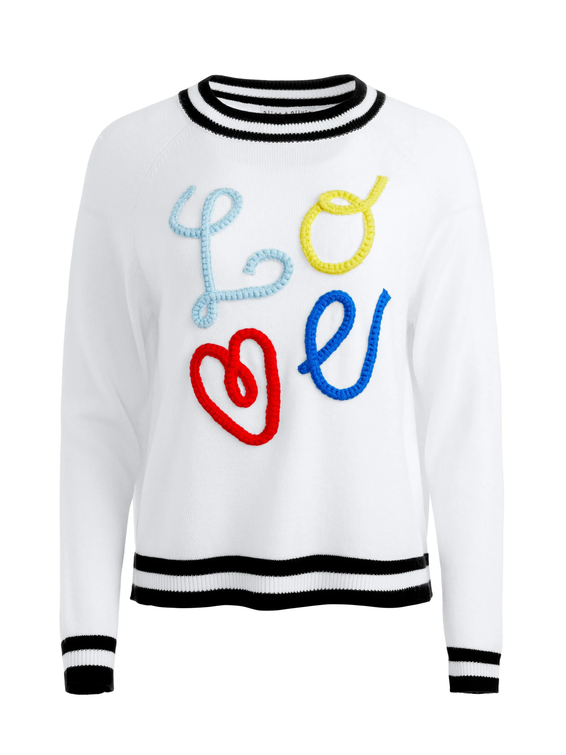 Alice and Olivia SWEATERS|TOPS*ALBINA LOVE PULLOVER