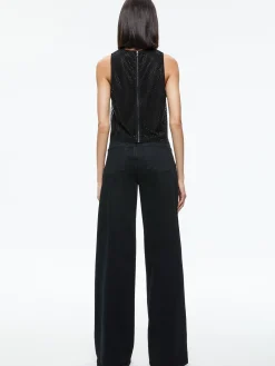 Alice and Olivia TOPS*ANGELINA CRYSTAL EMBELLISHED TANK