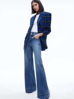 Alice and Olivia MATCHING SETS*ASHLEY OVERSIZED BLAZER + CADY HIGH WAISTED SHORT