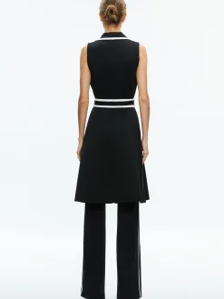 Alice and Olivia ESSENTIALS|THE WORKWEAR EDIT*AUBREY LONG TRENCH VEST