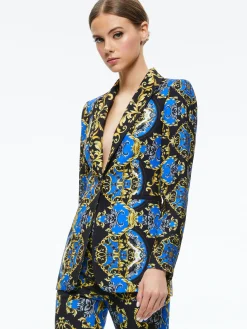 Alice and Olivia SUITS|JACKETS + COATS*BREANN FITTED BLAZER