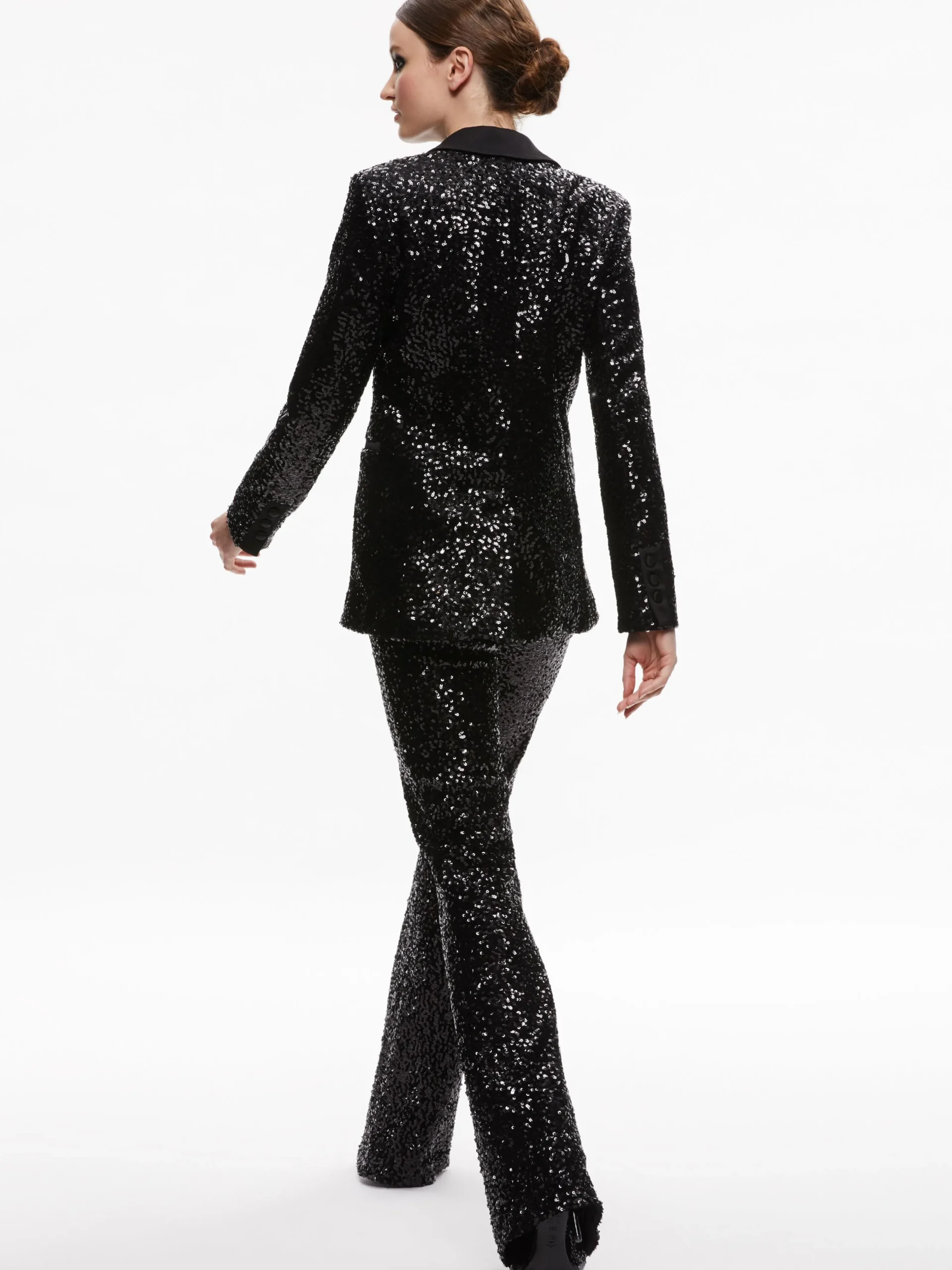 Alice and Olivia JACKETS + COATS*BREANN SEQUIN FITTED BLAZER