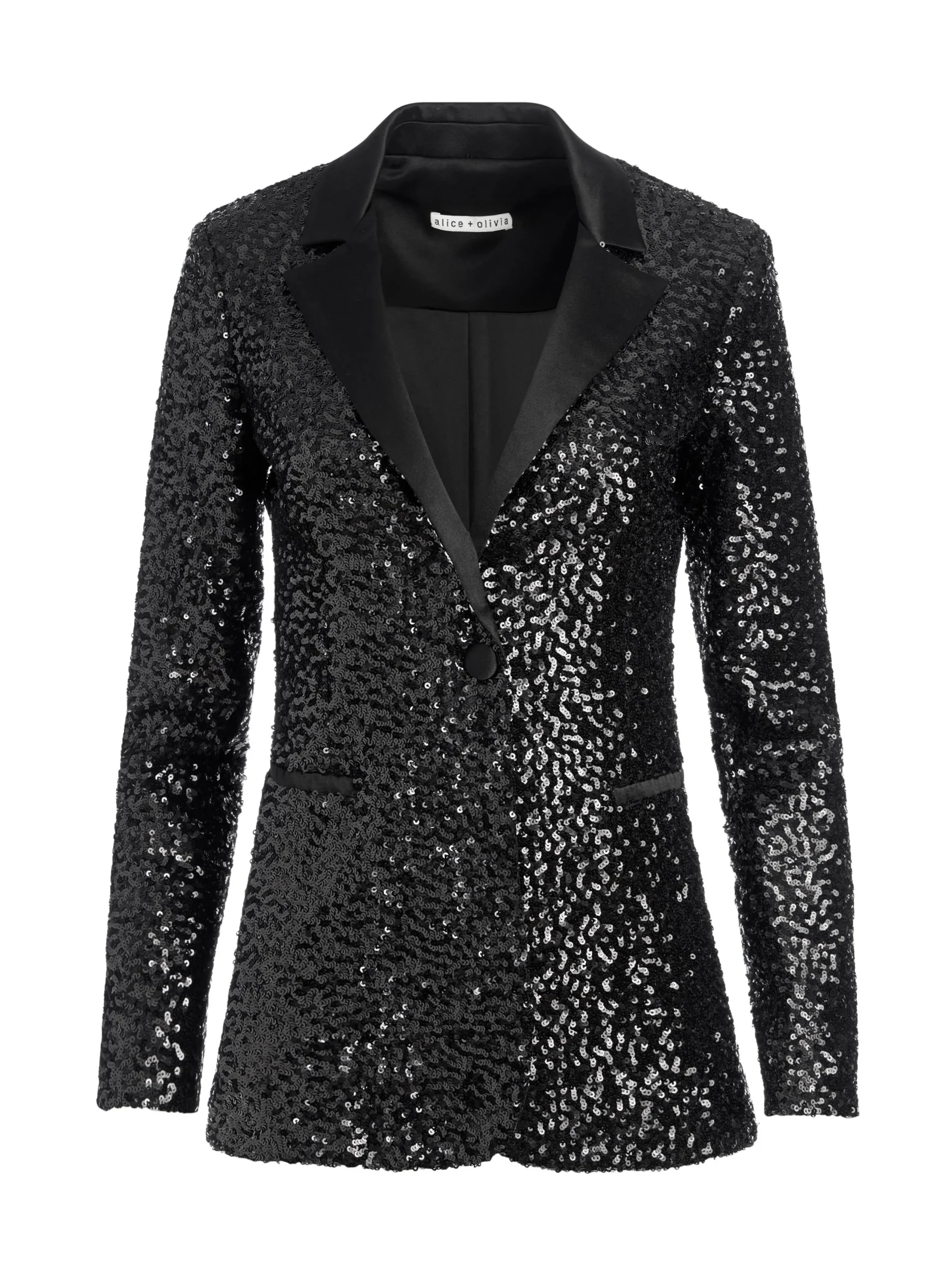 Alice and Olivia JACKETS + COATS*BREANN SEQUIN FITTED BLAZER