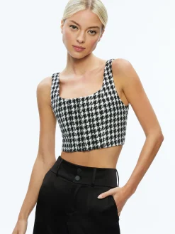 Alice and Olivia ESSENTIALS|TOPS*BRESLIN CORSET TOP