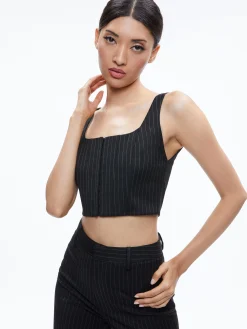 Alice and Olivia ESSENTIALS|SUITS*BRESLIN CORSET TOP