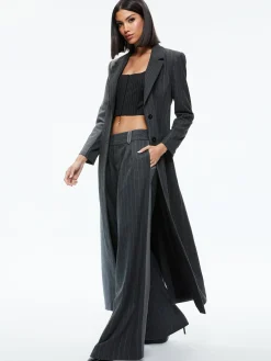 Alice and Olivia ESSENTIALS|JACKETS + COATS*BRET LONG BLAZER