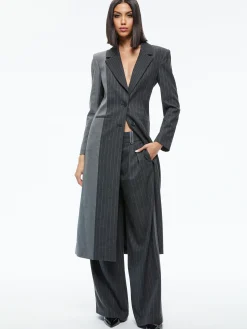Alice and Olivia ESSENTIALS|JACKETS + COATS*BRET LONG BLAZER