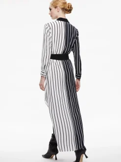 Alice and Olivia ESSENTIALS|MAXI*CHASSIDY MAXI SHIRT DRESS