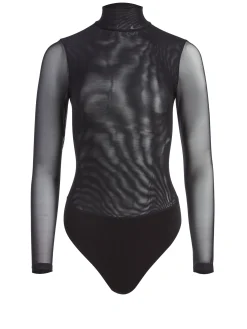 Alice and Olivia ESSENTIALS|TOPS*CLARINDA TURTLENECK BODYSUIT