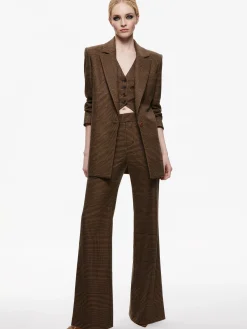 Alice and Olivia MATCHING SETS*COLLEY NOTCH COLLAR BLAZER + ZONA HIGH WAISTED MINI SKIRT