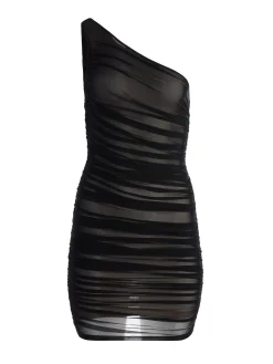 Alice and Olivia MINI|DRESSES*CRUZ RUCHED MINI DRESS