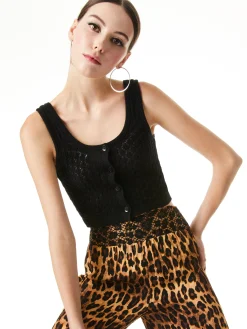 Alice and Olivia TOPS*DARYN 2 WAY SWEATER TANK
