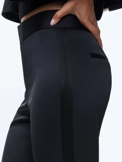 Alice and Olivia PANTS*DEANNA HIGH RISE SIDE STRIPE PANT