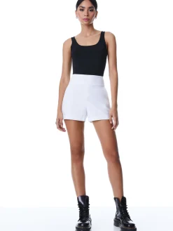 Alice and Olivia ESSENTIALS|SHORTS*DONALD HIGH WAIST SHORT