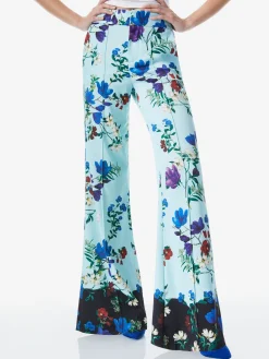 Alice and Olivia PANTS*DYLAN HIGH WAISTED WIDE LEG PANT