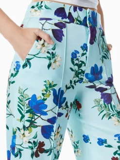 Alice and Olivia PANTS*DYLAN HIGH WAISTED WIDE LEG PANT