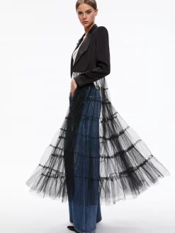 Alice and Olivia STACEY'S FAVORITES|JACKETS + COATS*EVERLY TULLE BLAZER