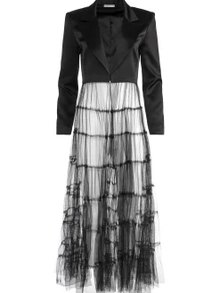 Alice and Olivia STACEY'S FAVORITES|JACKETS + COATS*EVERLY TULLE BLAZER