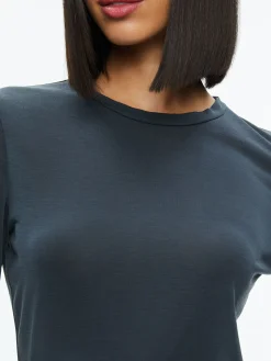 Alice and Olivia ESSENTIALS|TOPS*FITTED TEE