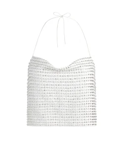 Alice and Olivia MATCHING SETS*GRAZI EMBELLISHED TIE BACK CROP TOP + RILEY EMBELLISHED MINI SKIRT