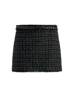 Alice and Olivia SUITS|SKIRTS*JALEN CHAIN MINI SKIRT