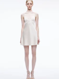 Alice and Olivia MINI|DRESSES*JULIETTA MINI SLIP DRESS