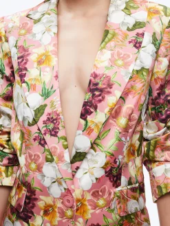 Alice and Olivia SUITS|JACKETS + COATS*JUSTIN ROLLED CUFF BLAZER