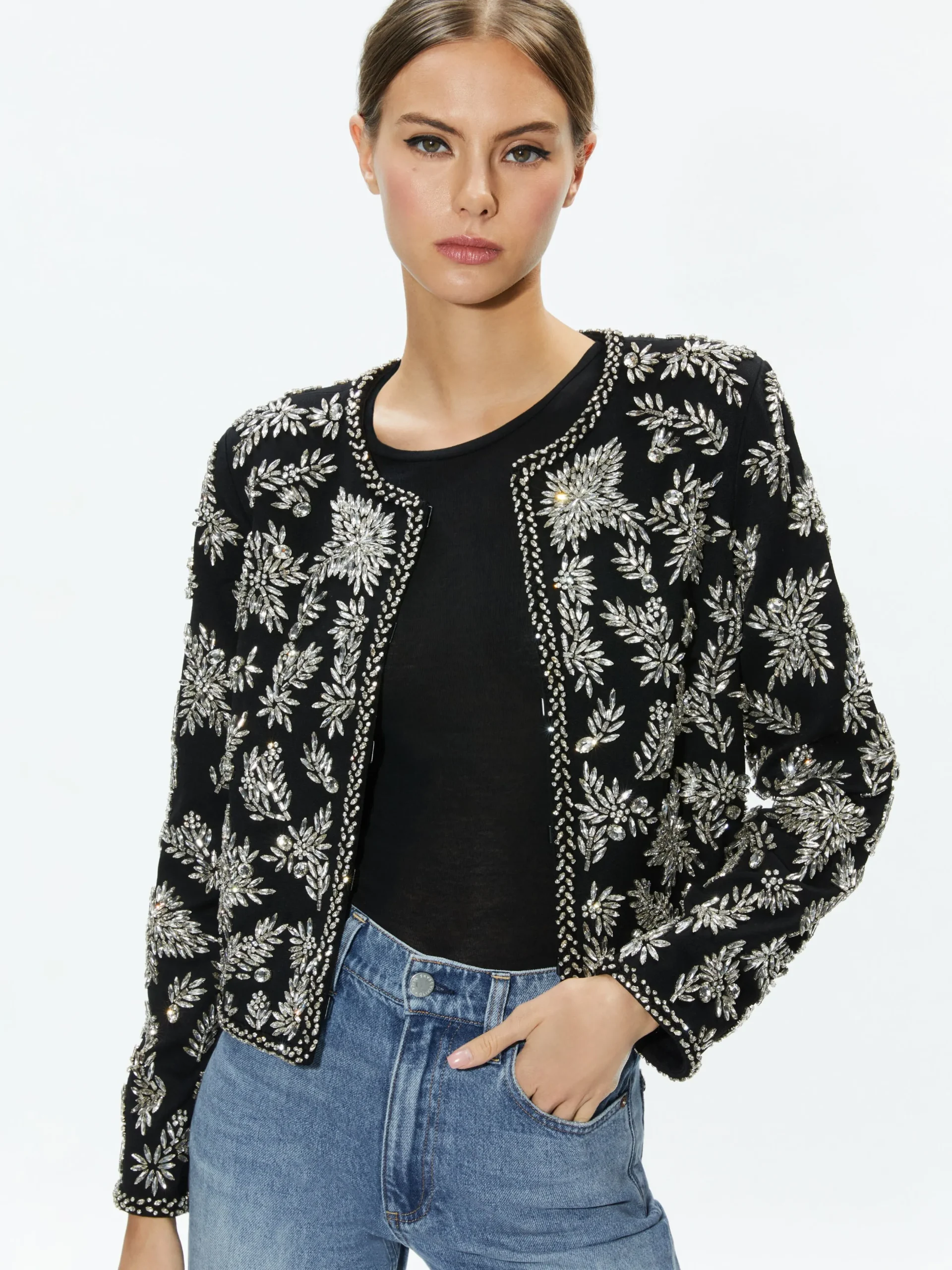 Alice and Olivia JACKETS + COATS*KIDMAN EMBELLISHED JACKET