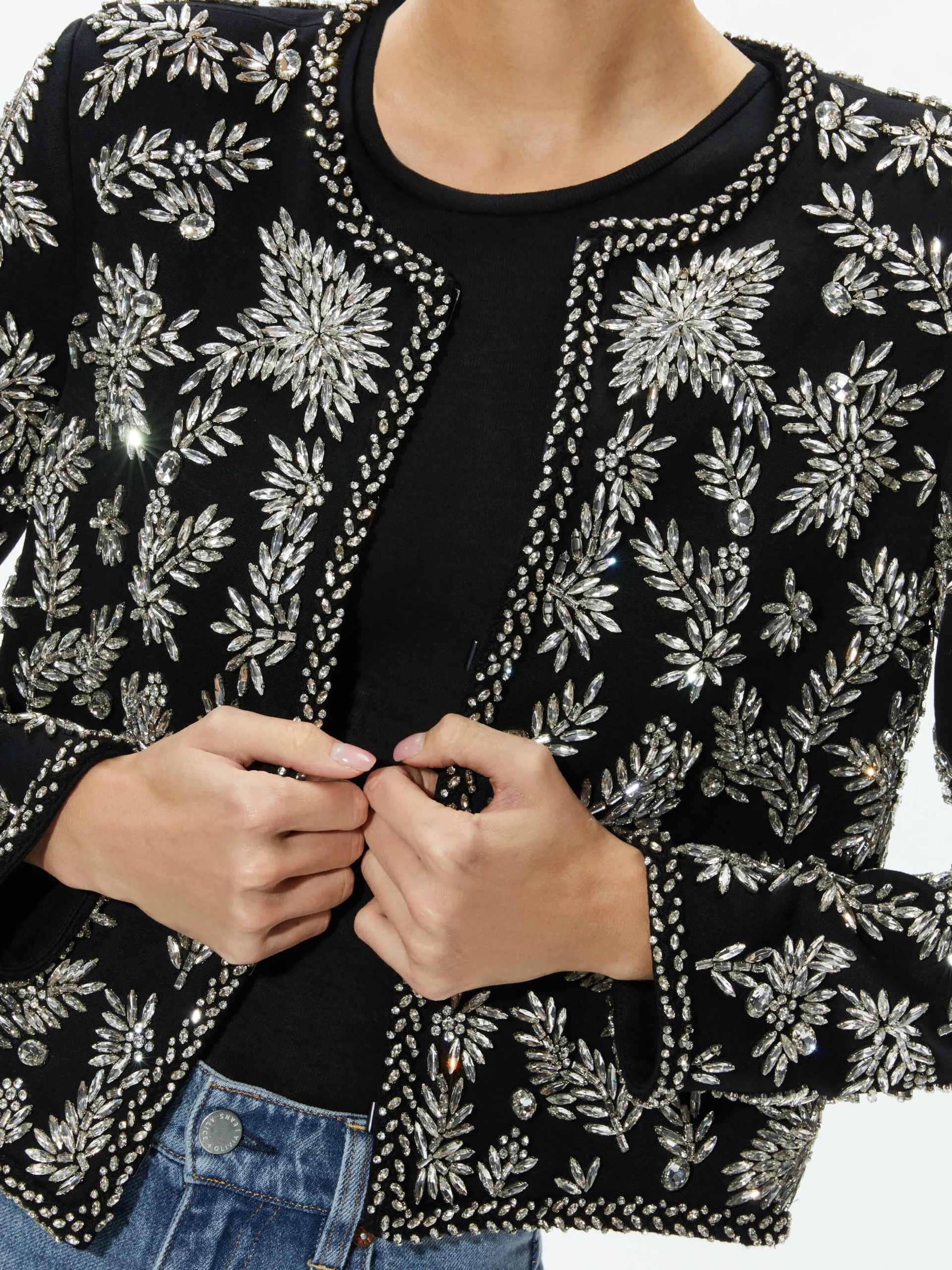 Alice and Olivia JACKETS + COATS*KIDMAN EMBELLISHED JACKET