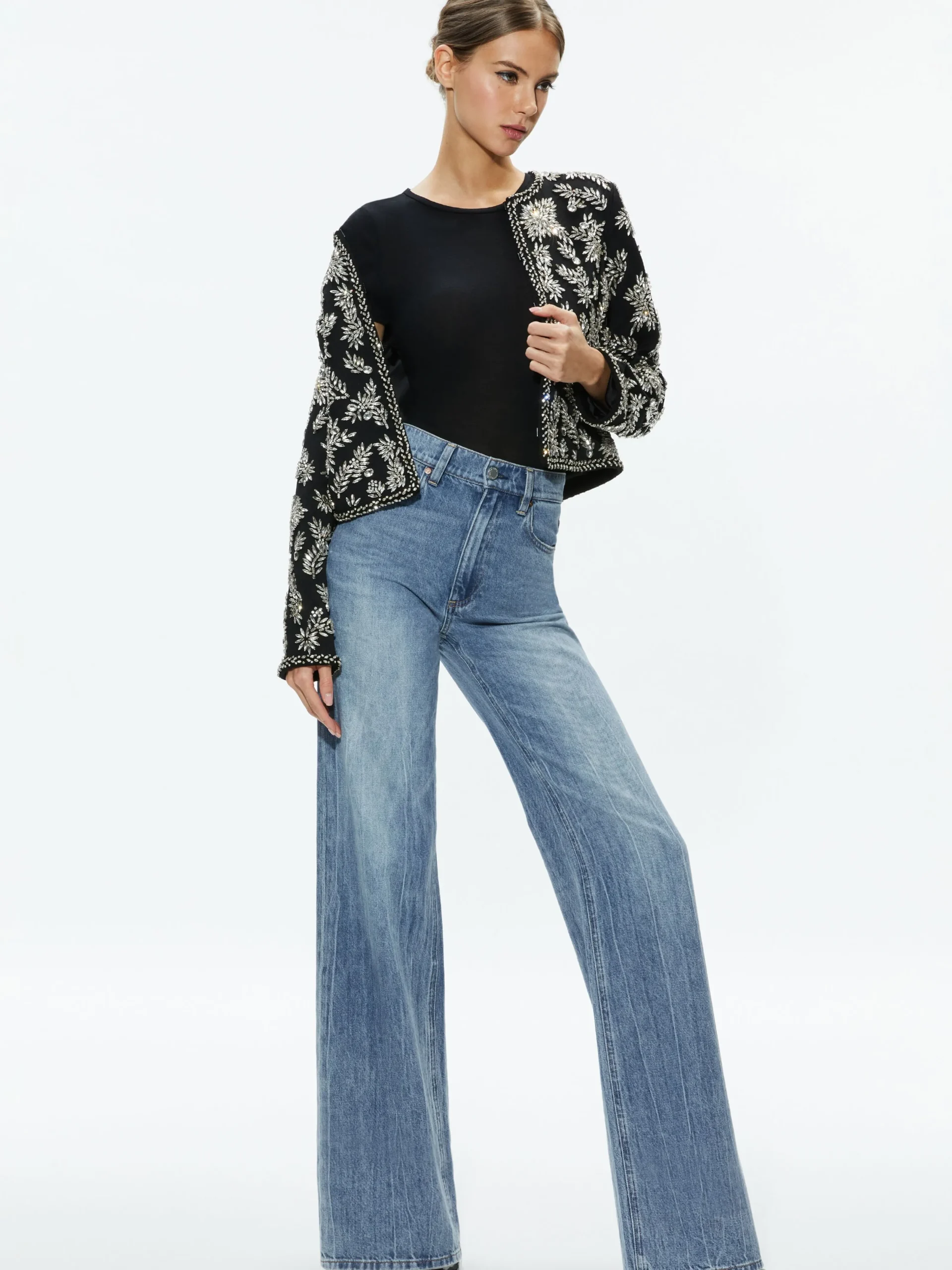 Alice and Olivia JACKETS + COATS*KIDMAN EMBELLISHED JACKET