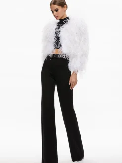 Alice and Olivia JACKETS + COATS*KIDMAN FEATHER JACKET
