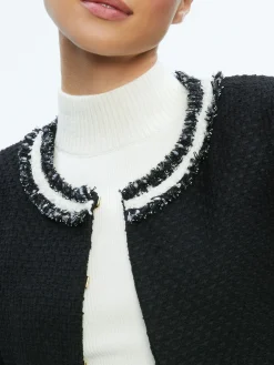 Alice and Olivia ESSENTIALS|THE WORKWEAR EDIT*KIDMAN TWO-FER TWEED JACKET