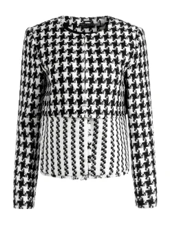 Alice and Olivia ESSENTIALS|JACKETS + COATS*KIDMAN TWO-FER TWEED JACKET