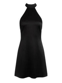 Alice and Olivia MINI|DRESSES*KOI HALTERNECK MINI DRESS