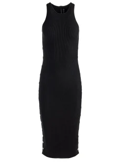 Alice and Olivia ESSENTIALS|VALENTINE'S DAY EDIT*LALITA SIDE SNAP MIDI DRESS