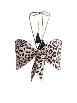 Alice and Olivia TOPS*LIVIA HALTER TOP