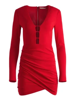 Alice and Olivia MINI|DRESSES*LOMA CUT OUT MINI DRESS