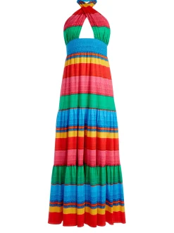 Alice and Olivia MAXI|DRESSES*LYNDON CROSS FRONT MAXI DRESS