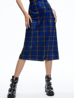 Alice and Olivia SKIRTS*MAEVE MIDI SLIP SKIRT