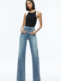 Alice and Olivia ESSENTIALS|TOPS*MIRTHA RACERBACK TANK