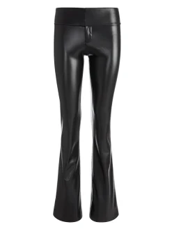 Alice and Olivia VEGAN LEATHER|ESSENTIALS*OLIVIA VEGAN LEATHER BOOTCUT PANT