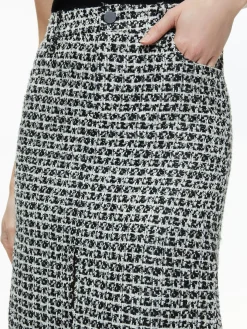 Alice and Olivia THE WORKWEAR EDIT|SKIRTS*RYE TWEED MAXI SKIRT