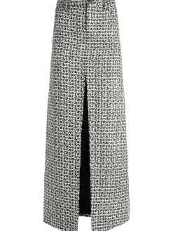 Alice and Olivia THE WORKWEAR EDIT|SKIRTS*RYE TWEED MAXI SKIRT