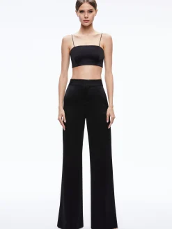 Alice and Olivia TOPS*SASHA THIN STRAP CROP TOP