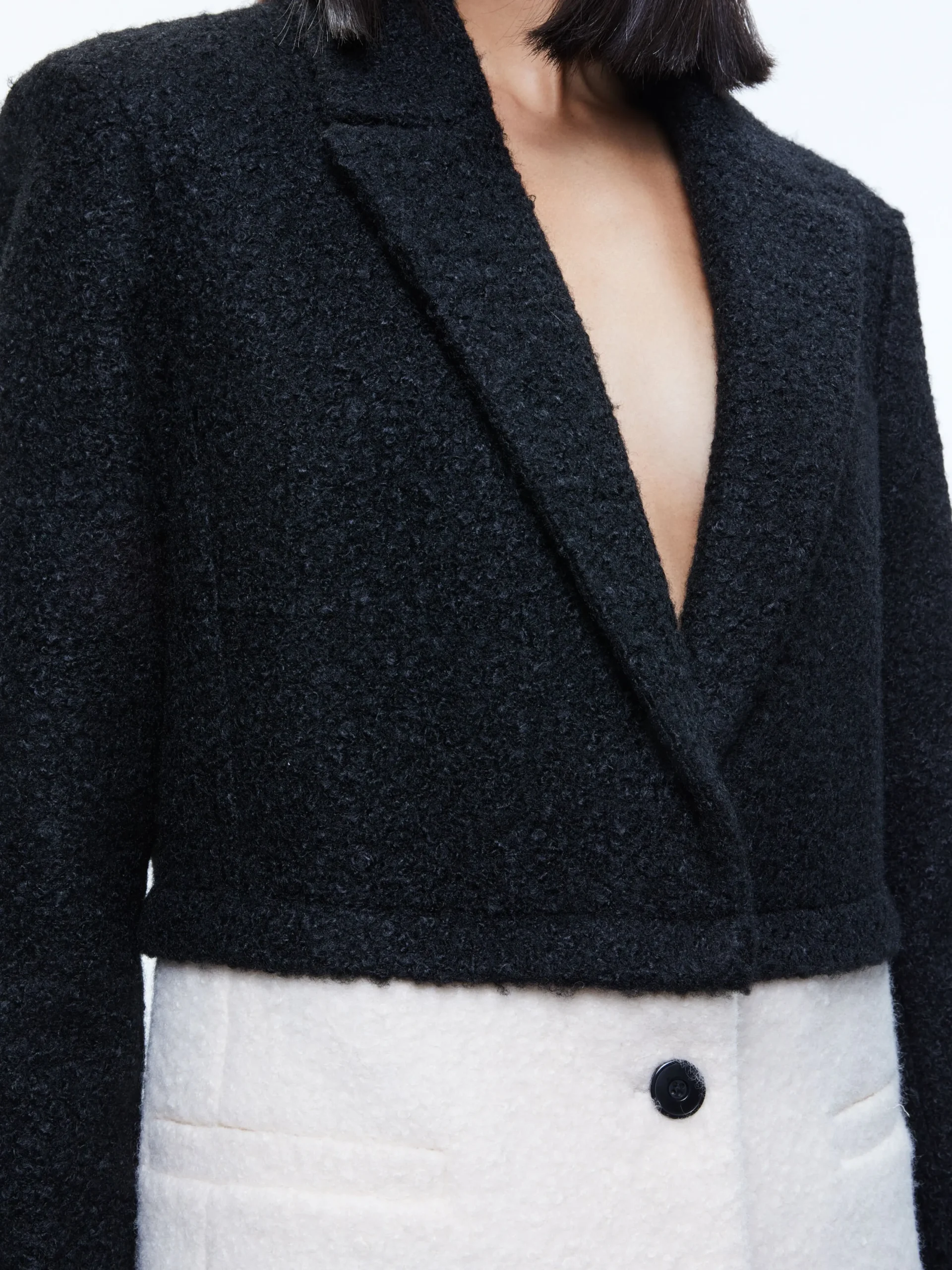 Alice and Olivia JACKETS + COATS*SHAN OVERSIZED TWO-FER BLAZER
