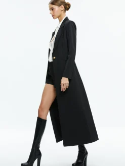Alice and Olivia STACEY'S FAVORITES|ESSENTIALS*THEO NOTCH COLLAR COAT