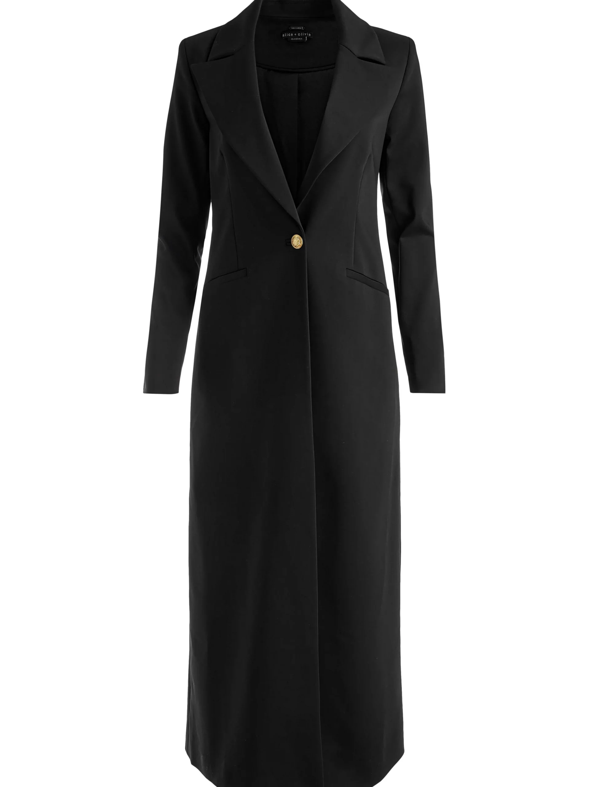 Alice and Olivia STACEY'S FAVORITES|ESSENTIALS*THEO NOTCH COLLAR COAT
