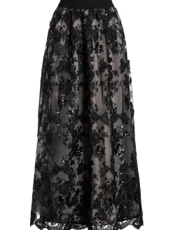 Alice and Olivia SKIRTS*TINA EMBELLISHED GOWN SKIRT